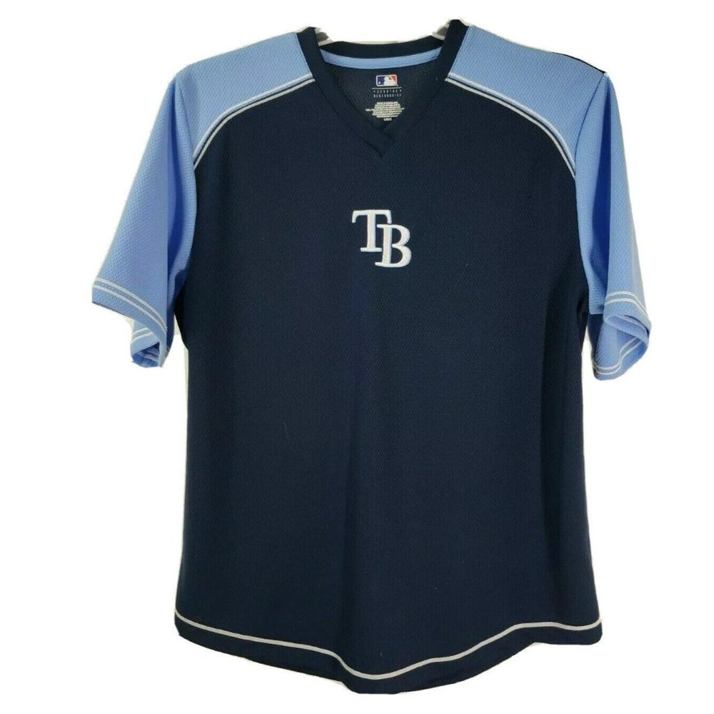 Genuine Merchandise Men Tampa Bay Jersey T Shirt Size Large Blue